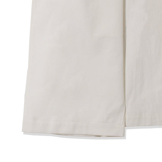 トレンチコート コットンリネン ホワイト