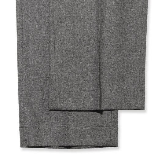 【干場別注モデル】H LUCANO ウールカシミヤストレッチ リラックスストレートパンツ FA1244X グレー