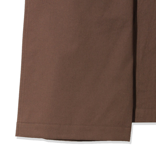 トレンチコート コットンリネン ブラウン