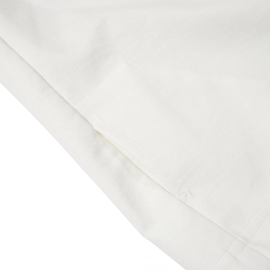 Duplex Cotton Jersey トラベル ショーツ ホワイト