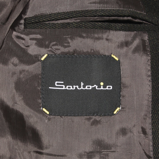 【干場別注】ストレッチカバートクロスチェスターコート ブラウン