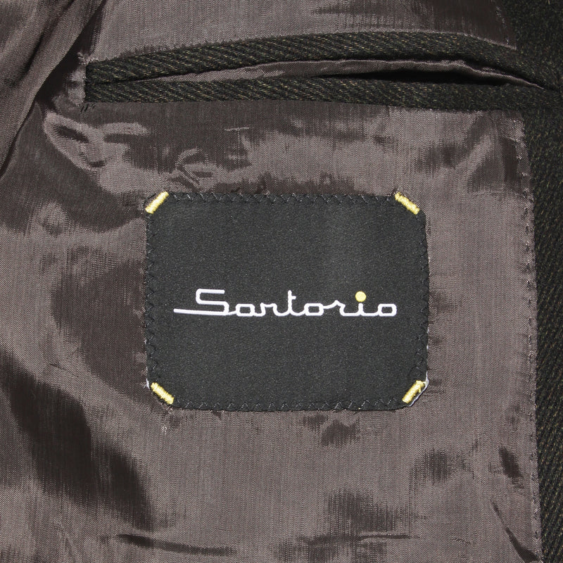 【干場別注】ストレッチカバートクロスチェスターコート ブラウン