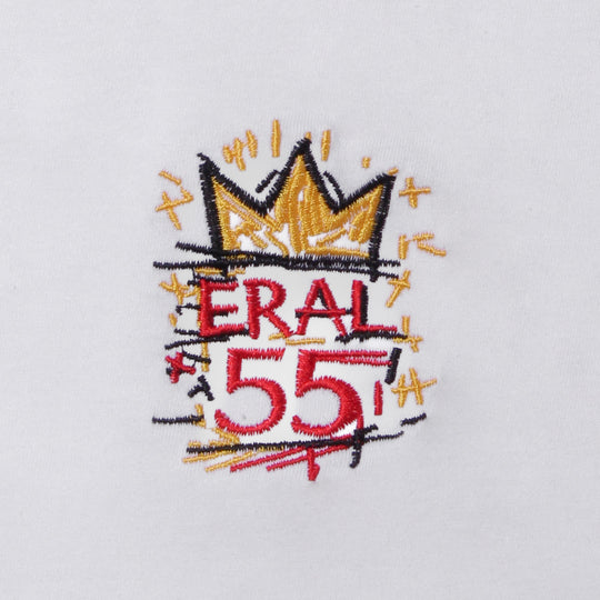 T-Shirt ERAL55 Logo Anniversary WHITE