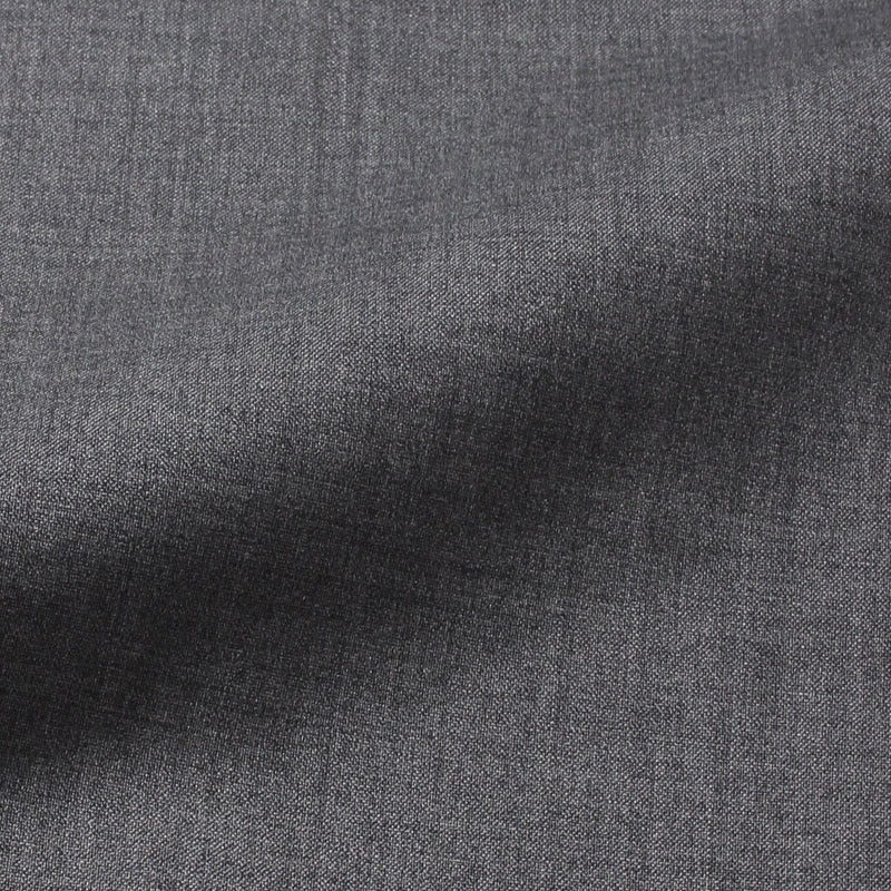 干場別注 2プリーツ　ウールパンツ ミディアムグレー