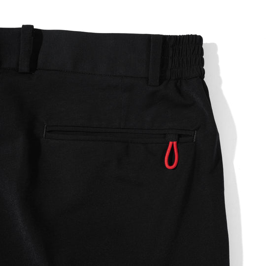 Air-Dense Cotton Jersey フレックスモーション スラックスtype2　スリムフィット ブラック
