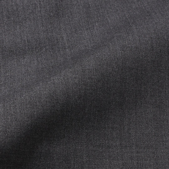 干場別注 2プリーツ　ウールパンツ チャコールグレー