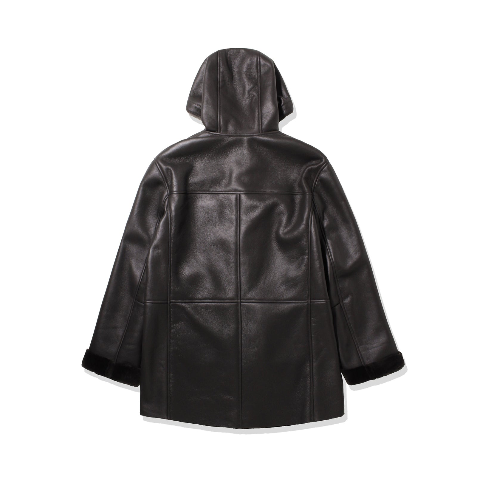 Mouton Hoodie Short Jacket Charcoal – MINIMAL WARDROBE