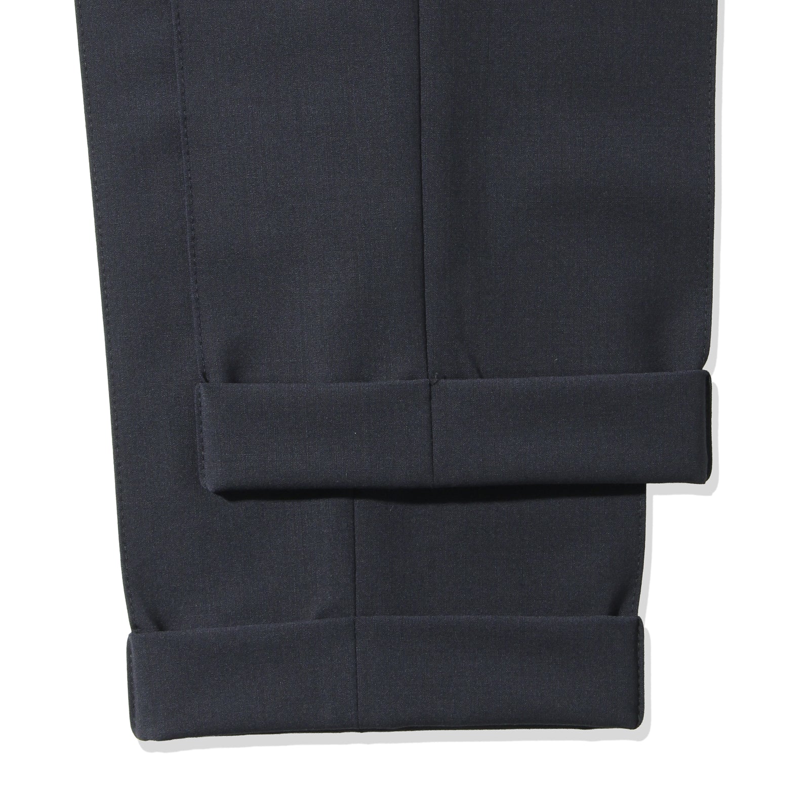 干場別注モデル新素材】H DUE 永久クリース ストレッチウールパンツ