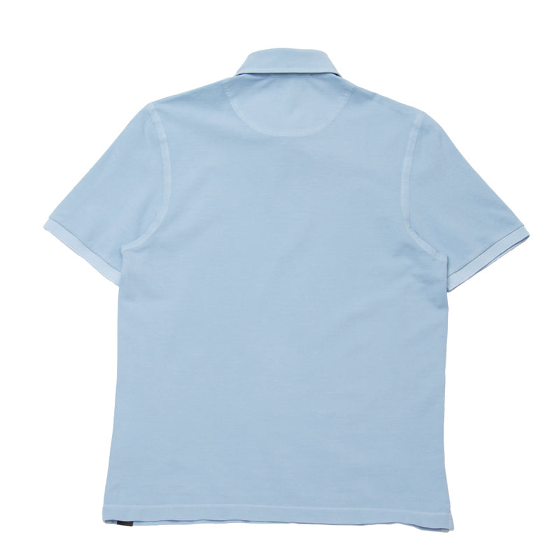 鹿の子 製品染め ポロシャツ S/SLV サックス – MINIMAL WARDROBE