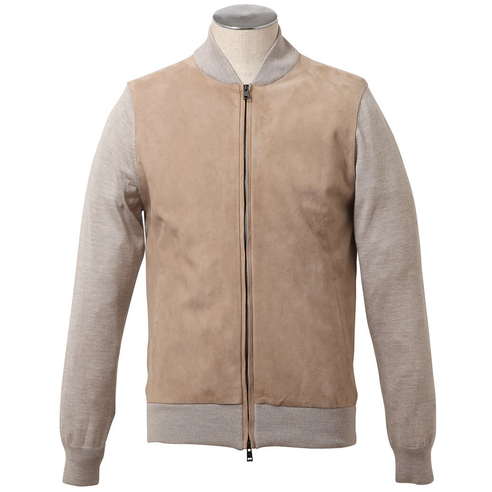 713 BALMAIN レザージャケット ブルゾン 9 M ベージュ - メルカリ
