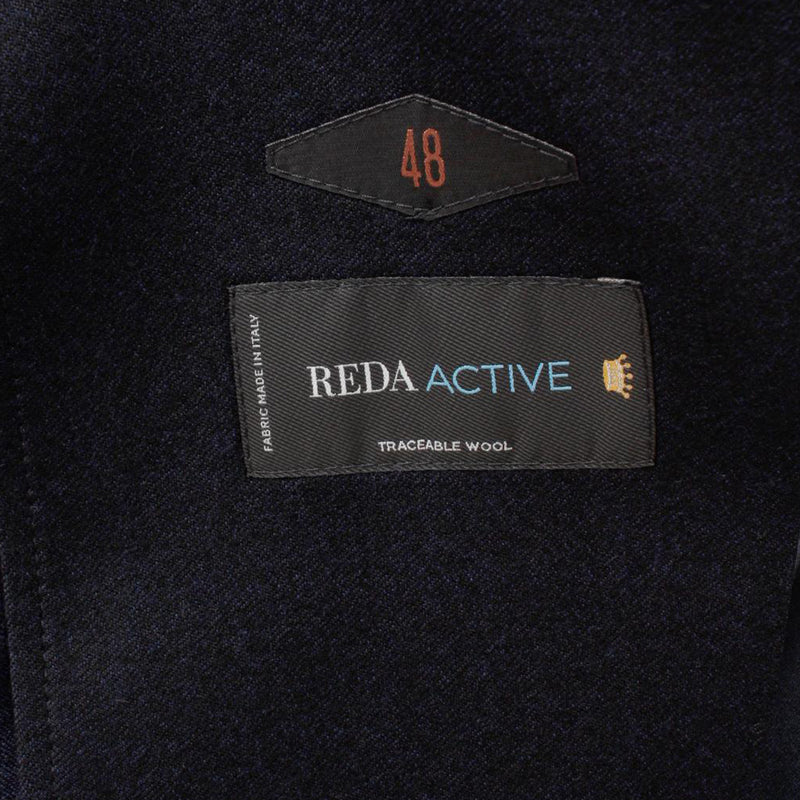 REDA ACTIVE ウール シングル ジャケット ネイビー