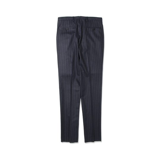 【干場別注】 チョークストライプスーツ ネイビー