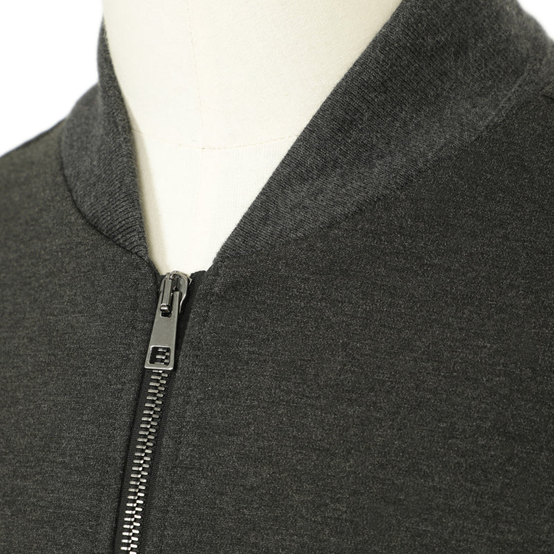 【干場義雅×菅原靴店 コラボ別注モデル】 giabsarchivio ジャブスアルキヴィオ BARDI-A5457 ボンバージャケット グレー