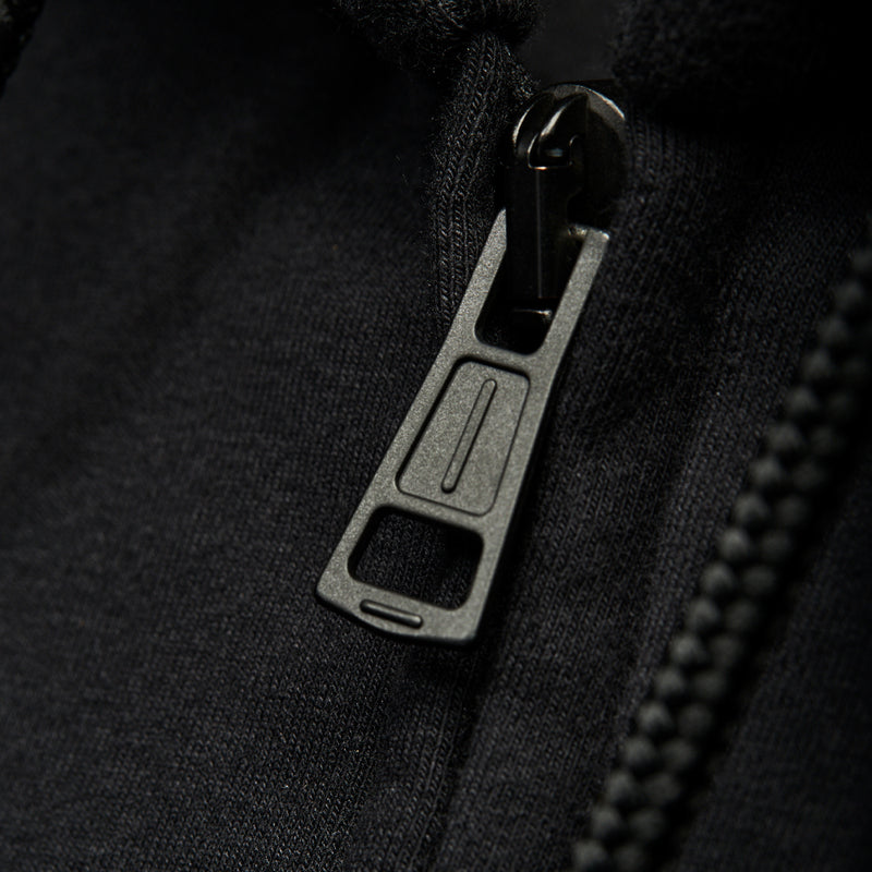 第26弾 VINTAGE LOGO ARMY SWEAT ZIP PARKA ブラック×ブラック