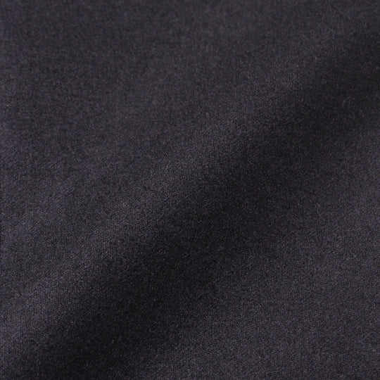 【干場別注モデル】H LUCANO ウールカシミヤストレッチ リラックスストレートパンツ FA1244X ネイビー