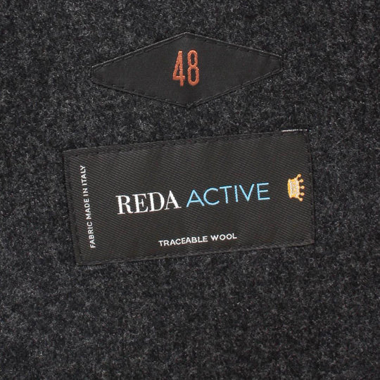 REDA ACTIVE ウール シングル ジャケット グレー