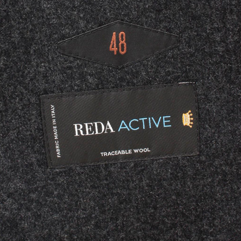 REDA ACTIVE ウール シングル ジャケット グレー