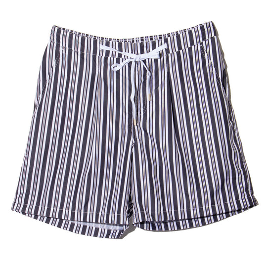 SWIM TRUNKS NAVY STRIPES