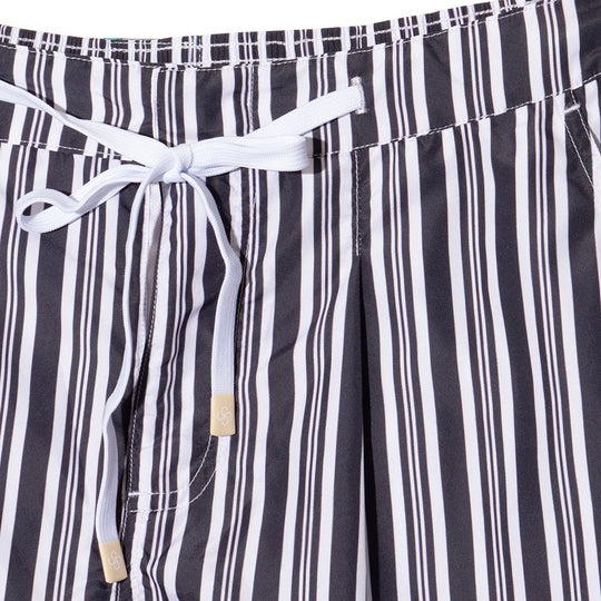 SWIM TRUNKS NAVY STRIPES
