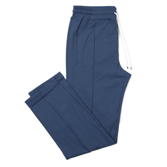 永久クリース パンツ ナイロン ネイビー