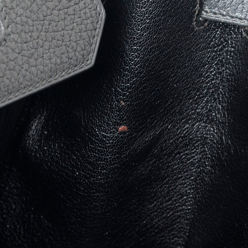 【銀行振込専用商品】Hermes バーキン アルデンヌ ブラック×ゴールド