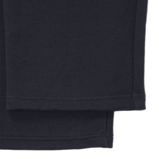 【干場義雅×菅原靴店別注モデル】パンツ メンズ スウェット コットン 裏毛 ウールカシミヤ ウエストゴム ドローコード MCKA1137103271 ZORN DARK NAVY