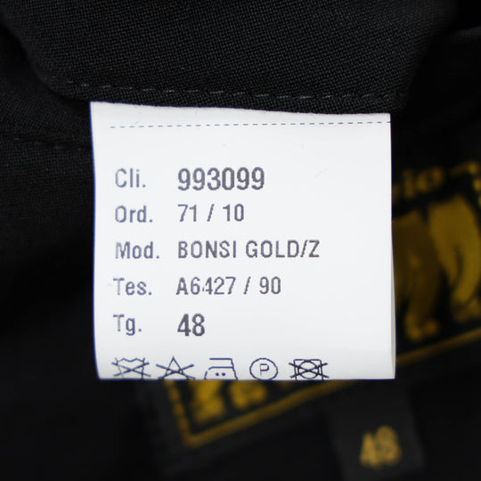 【干場義雅×菅原靴店 コラボ別注モデル】【国内2店舗限定販売】 側章パーカー BONSI GOLD/Z A6427 90 ブラック