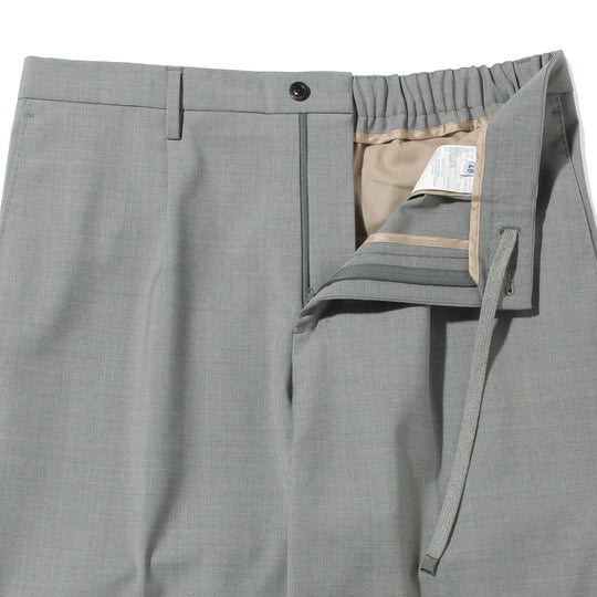 ウールストレッチ 2B シングルスーツ グレー