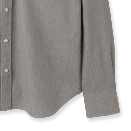 GINO ウェスタンシャツ グレー