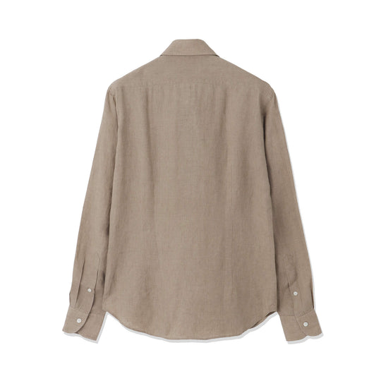 【干場 × ARCODIO共同企画】Lino Moderno Collection バイオウォッシュリネン サファリ ベージュ