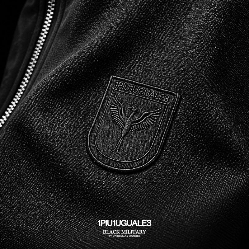 第27弾 GERMAN TRACK JACKET WITH WAPPEN BLACK × BLACK – MINIMAL