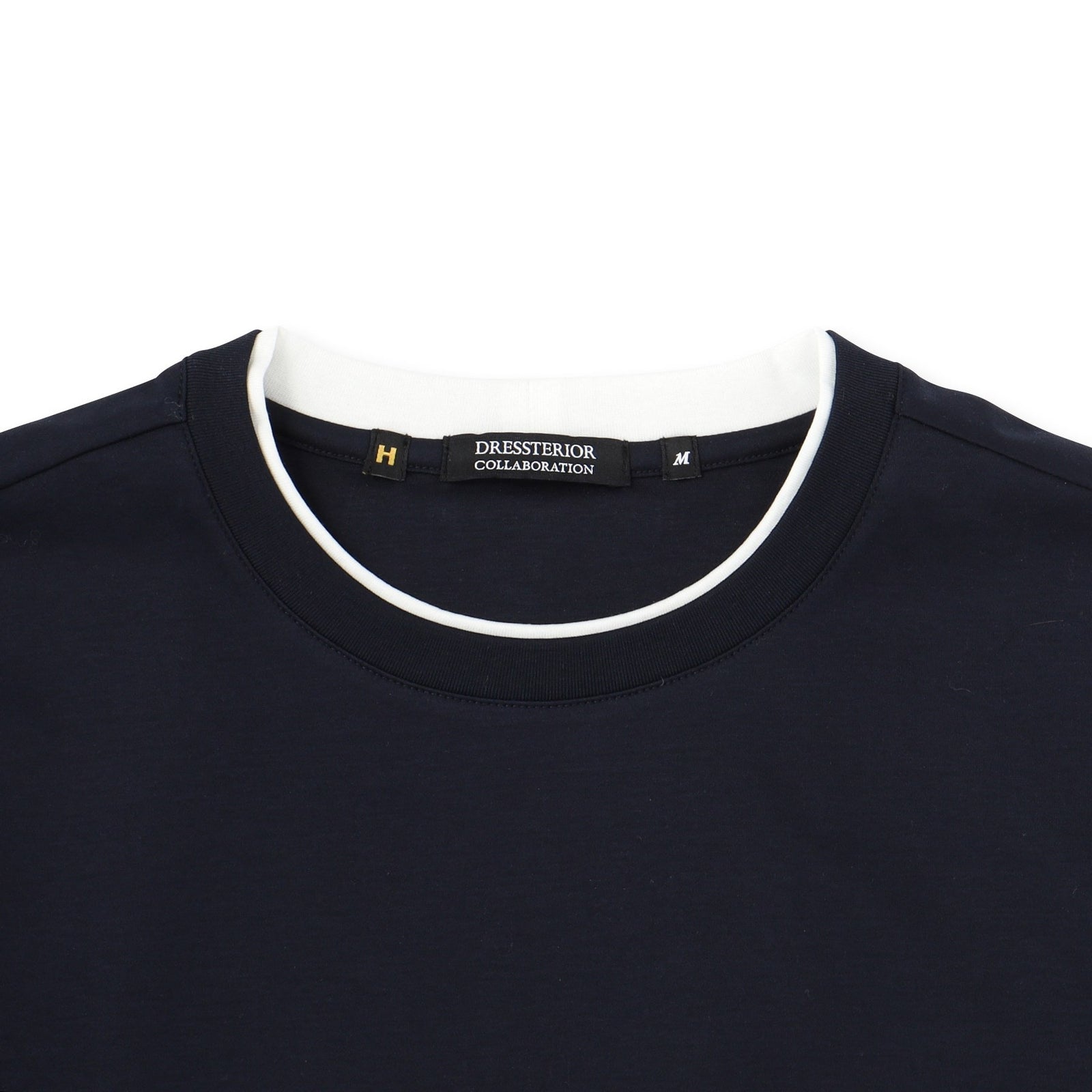 干場義雅×DRESSTERIOR】ICE CLEAR COTTON レイヤードT ネイビー
