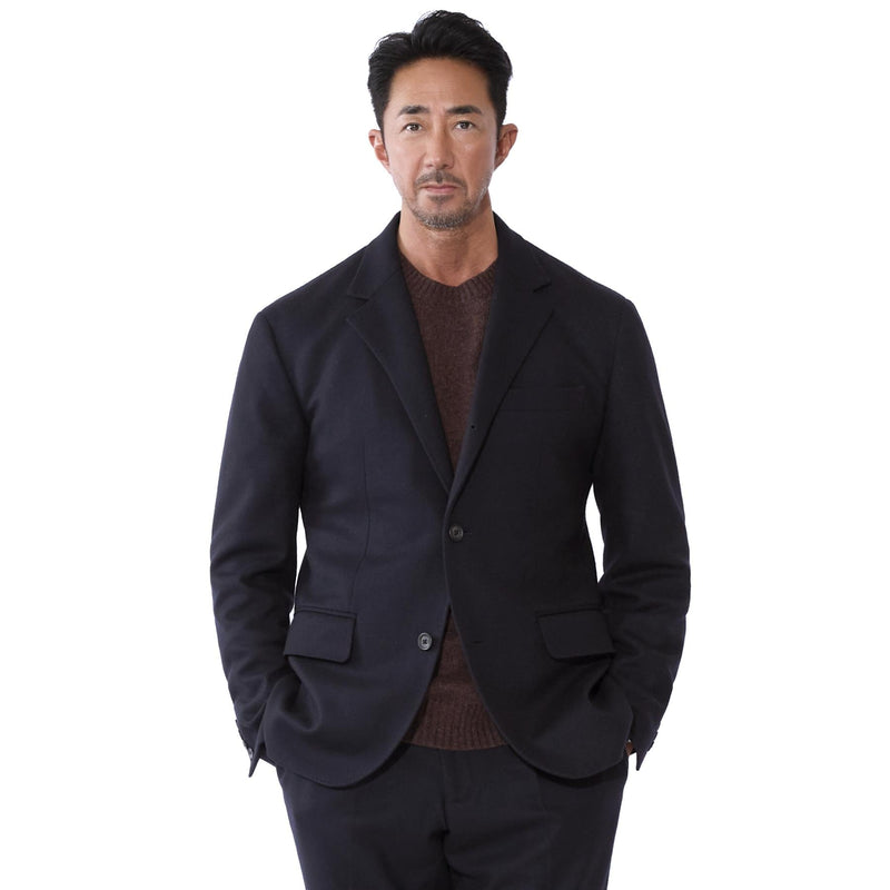 干場義雅×MOVB×DRESSTERIOR】トリプルコラボ ジャケット ネイビー