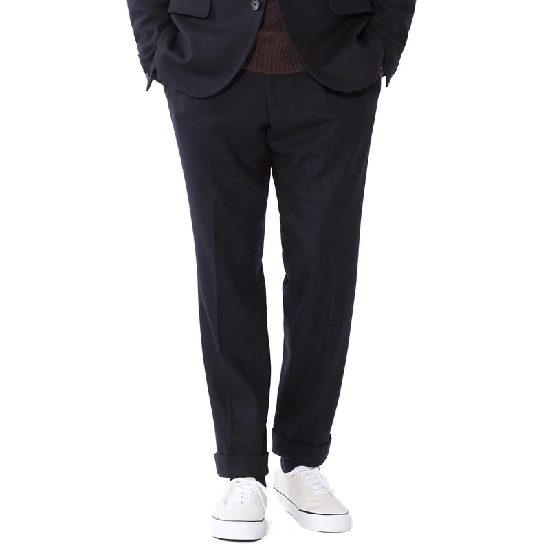 干場義雅×MOVB×DRESSTERIOR】トリプルコラボ スラックス ネイビー