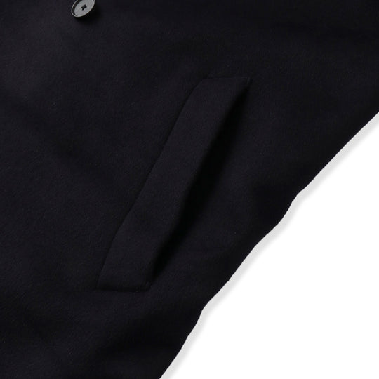 【干場義雅×DRESSTERIOR】ウールカシミヤダブルコート ネイビー