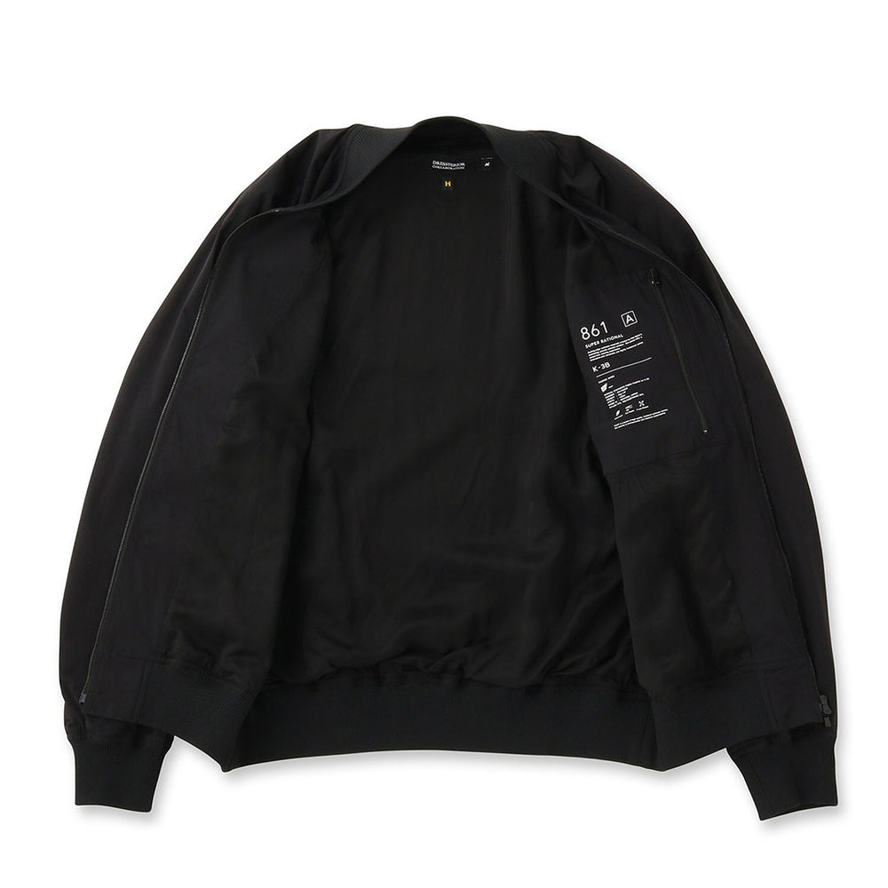 干場義雅×K-3B×DRESSTERIOR】MA-1 ブラック – MINIMAL WARDROBE