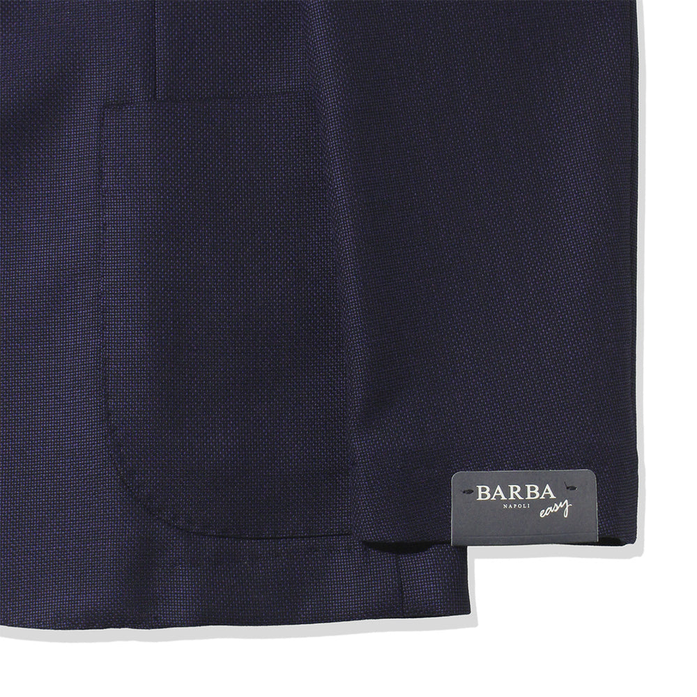 未使用級◎バルバ イージージャケット EASY J アンコン パイピング 紺46 バスケットクロス EASYジャケット – MINIMAL WARDROBE