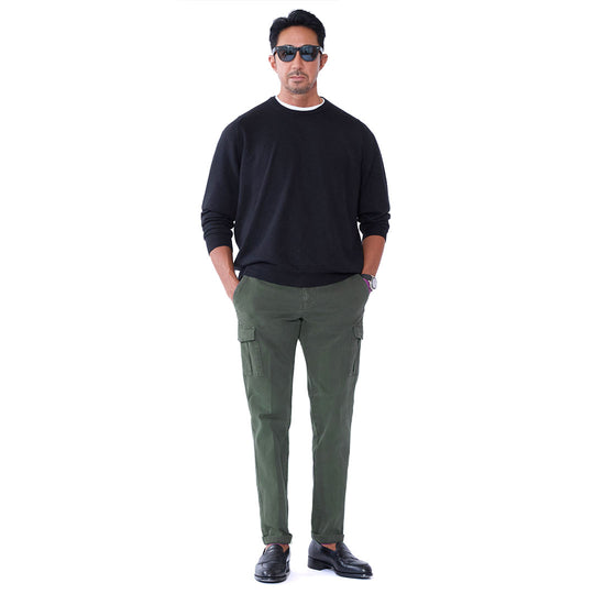 26AW ANNAPOLIS コットンストレッチ カーゴパンツ ミリタリー