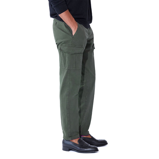 26AW ANNAPOLIS コットンストレッチ カーゴパンツ ミリタリー