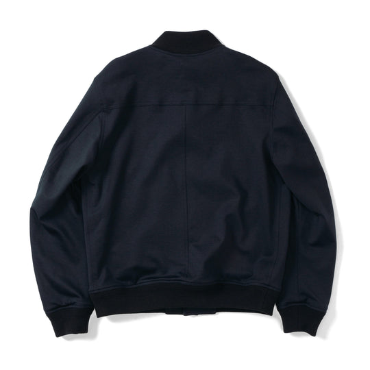 Duplex Wool Jersey トラベル バルスタージャケット コスモネイビー
