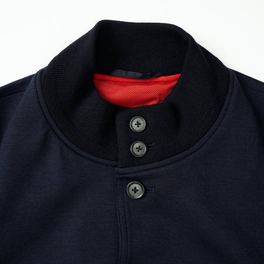 Duplex Wool Jersey トラベル バルスタージャケット コスモネイビー