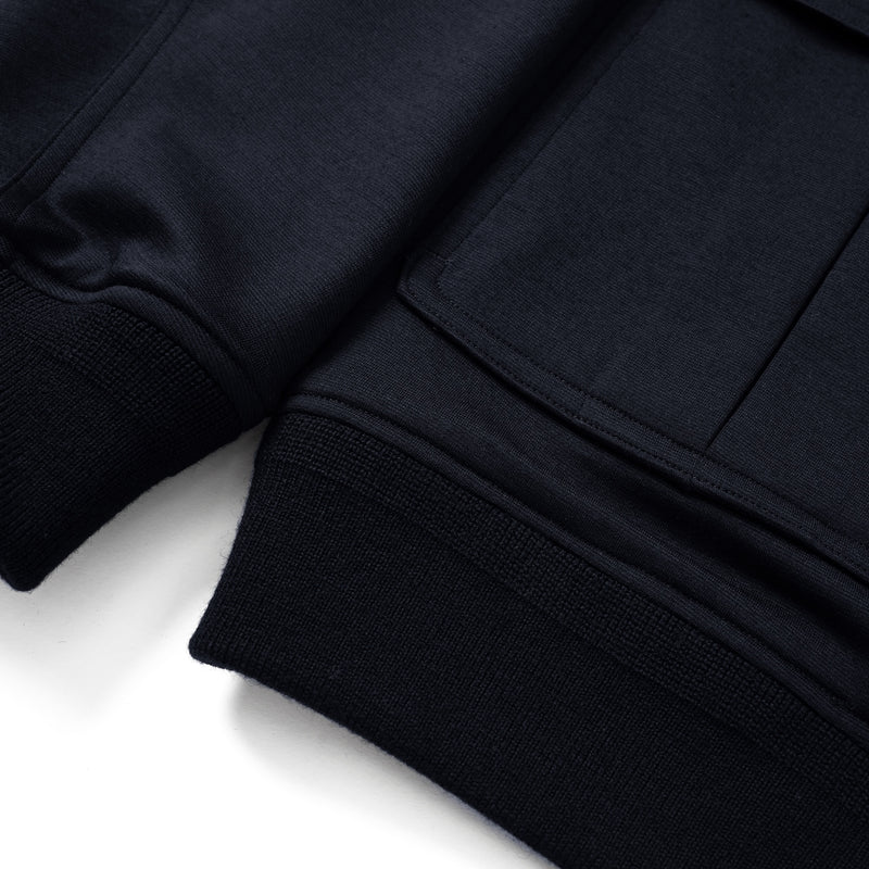Duplex Wool Jersey トラベル バルスタージャケット コスモネイビー