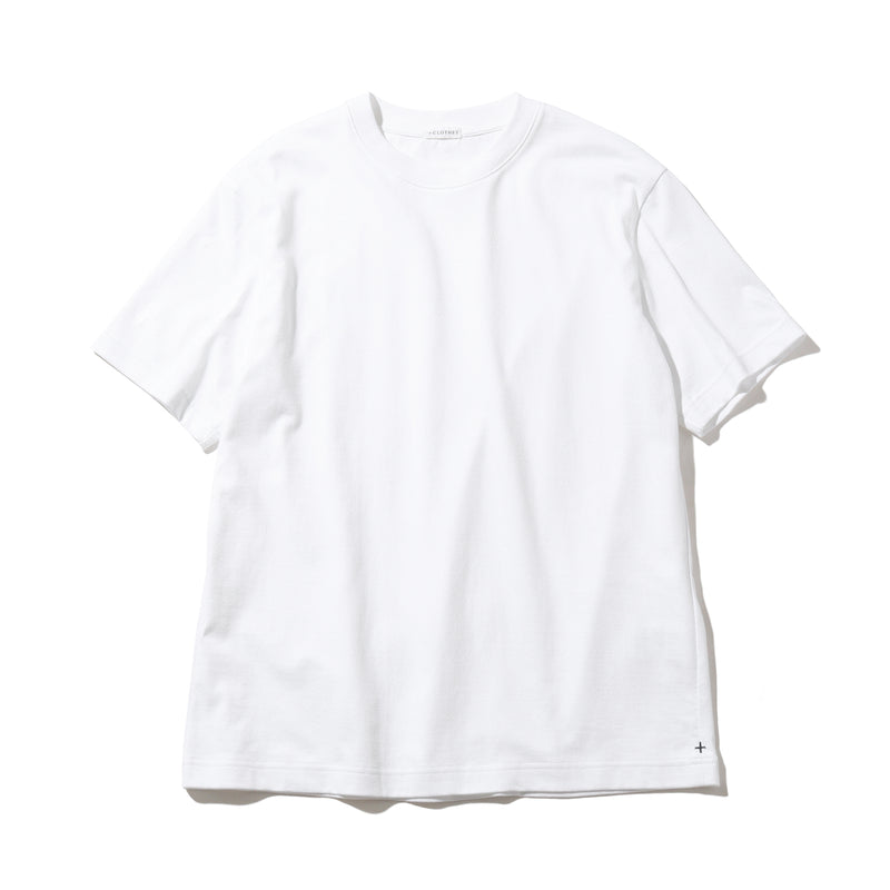 SUVIN PLATINUM リサイクルスビンTシャツ<br>ホワイト