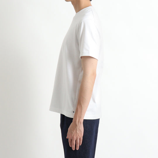 SUVIN PLATINUM リサイクルスビンTシャツ ホワイト