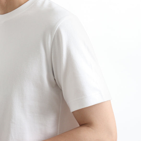 SUVIN PLATINUM リサイクルスビンTシャツ ホワイト