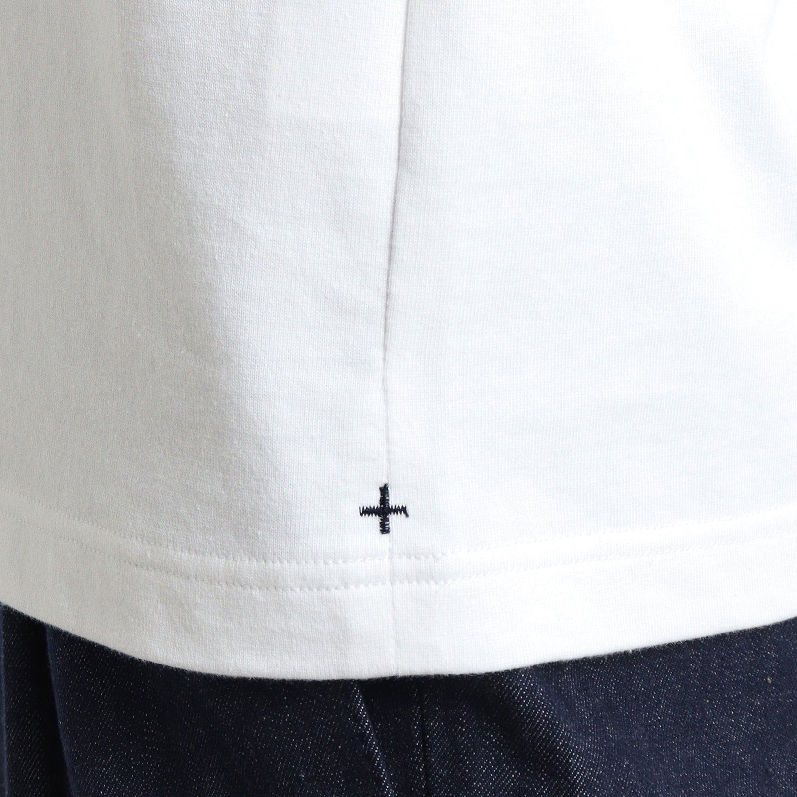 SUVIN PLATINUM リサイクルスビンTシャツ ホワイト – MINIMAL WARDROBE
