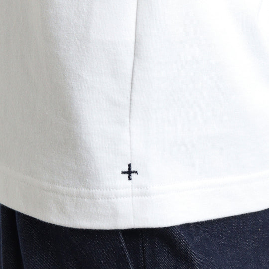 SUVIN PLATINUM リサイクルスビンTシャツ ホワイト