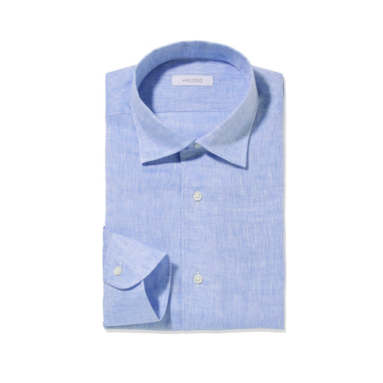 APERTO フレンチリネン スカイブルー