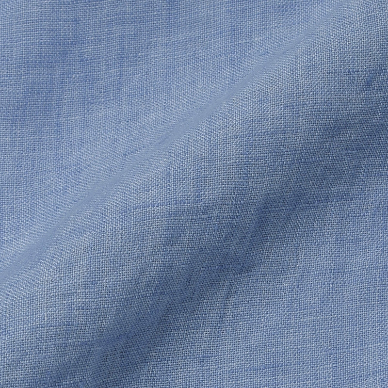 【干場 × ARCODIO共同企画】APERTO Lino Moderno Collection バイオウォッシュリネン サックスブルー