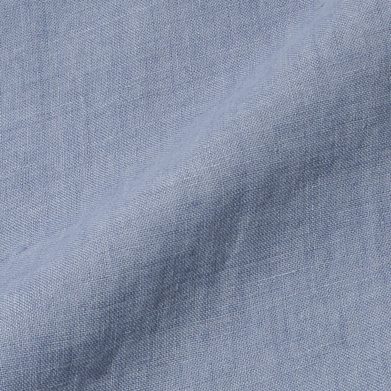 【干場 × ARCODIO共同企画】APERTO Lino Moderno Collection バイオウォッシュリネン ライトスティールブルー